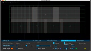 Viewing a physical grid overlayed on Displays Viewing a physical grid overlayed on Displays