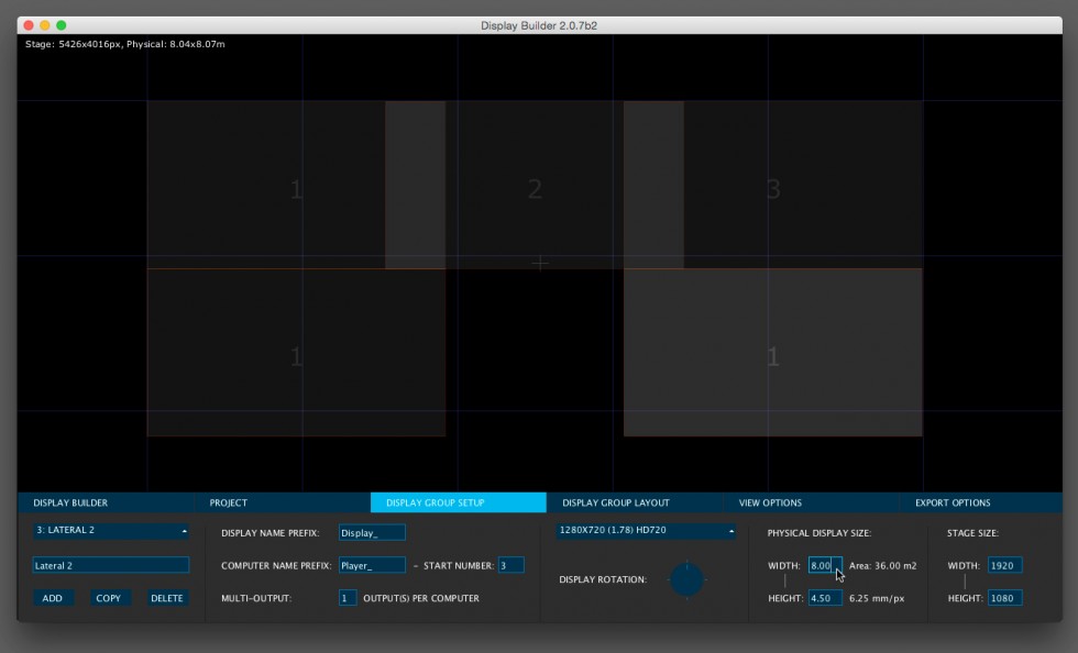 Watchout Display Builder softedge calculator matkeane multimedia
