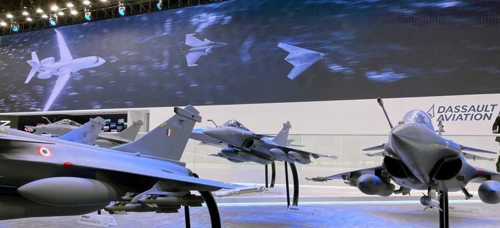 Paris 2023 Airshow Dassault Stand Watchout