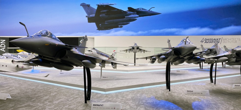 Paris 2023 Airshow Dassault Stand Watchout